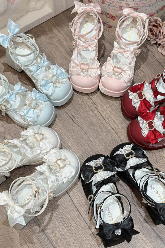 Ribbon Lolita Heels