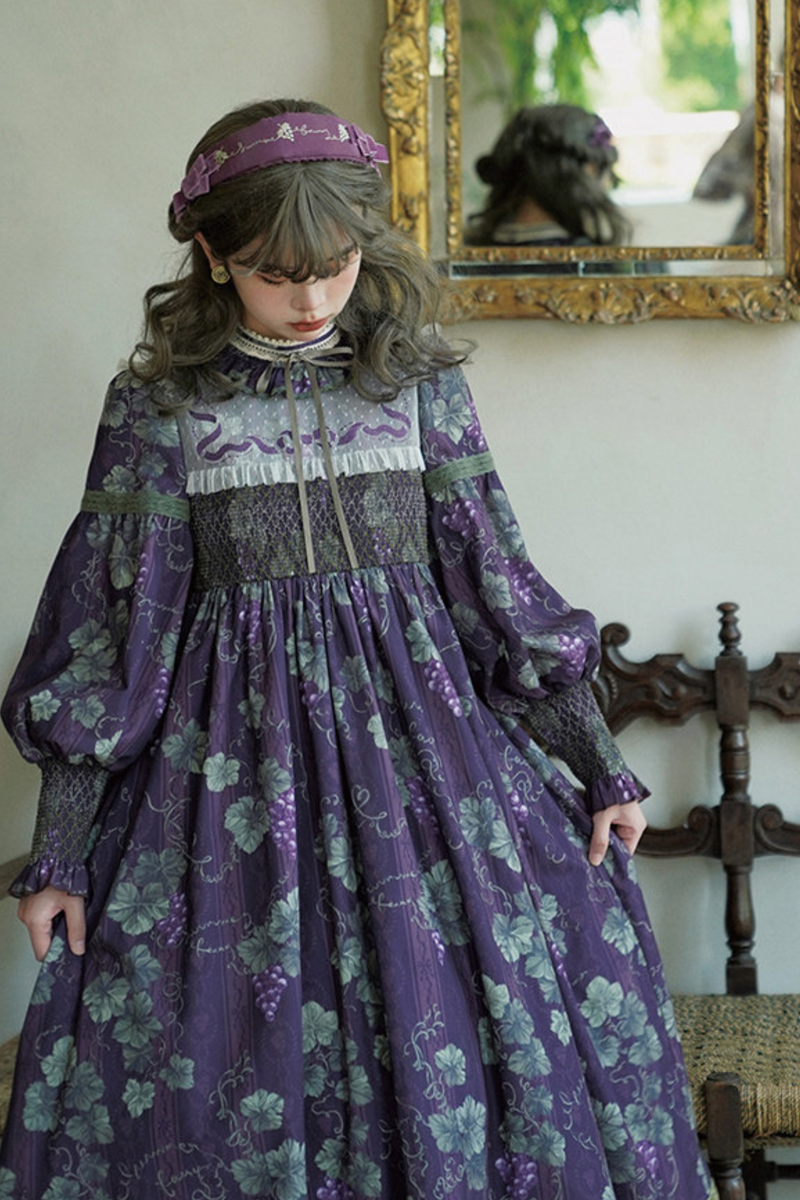 Retro Flower Lolita Dress