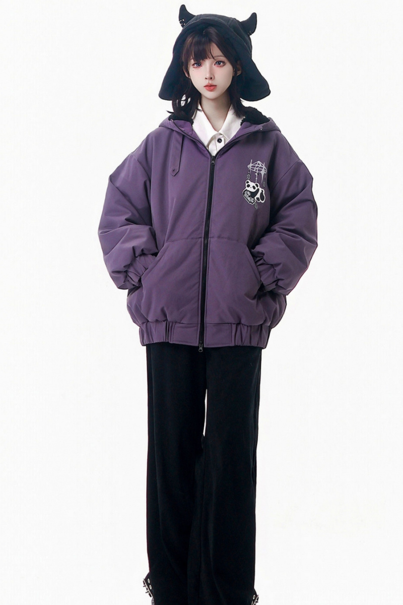 Blackberry Hood Jacket + Tops + Pants + Skirt
