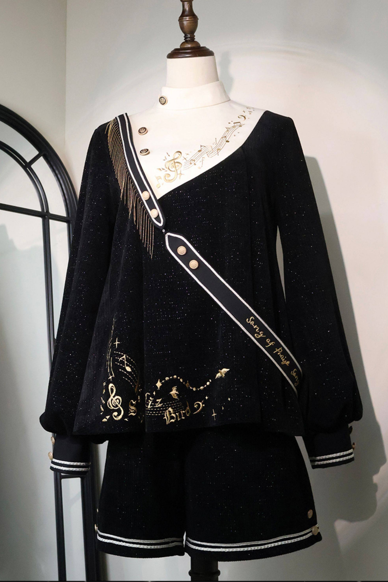 Prince Academy Lolita Top + Shorts + Hat