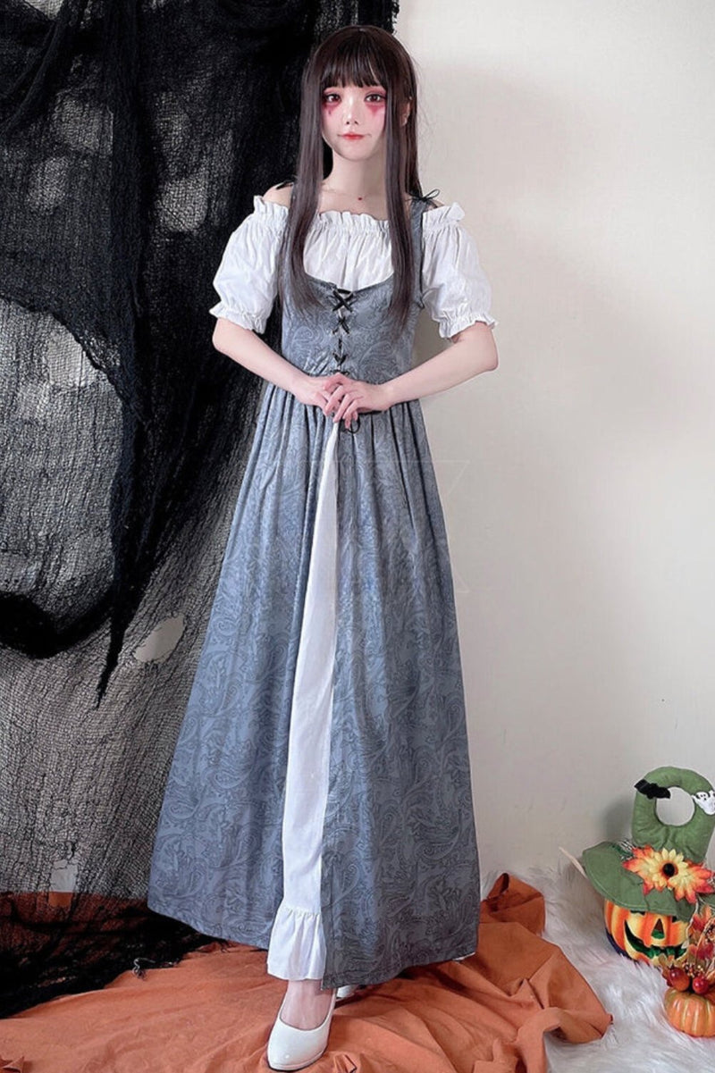 Pastoral Court Maid Costume Set