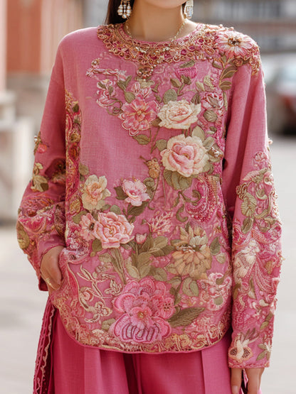Subtly Elegant T-Shirt with a Refined Vintage Look