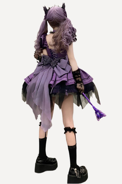 Magic Wand Butterfly Fairy Dress + Full Set + Accessories