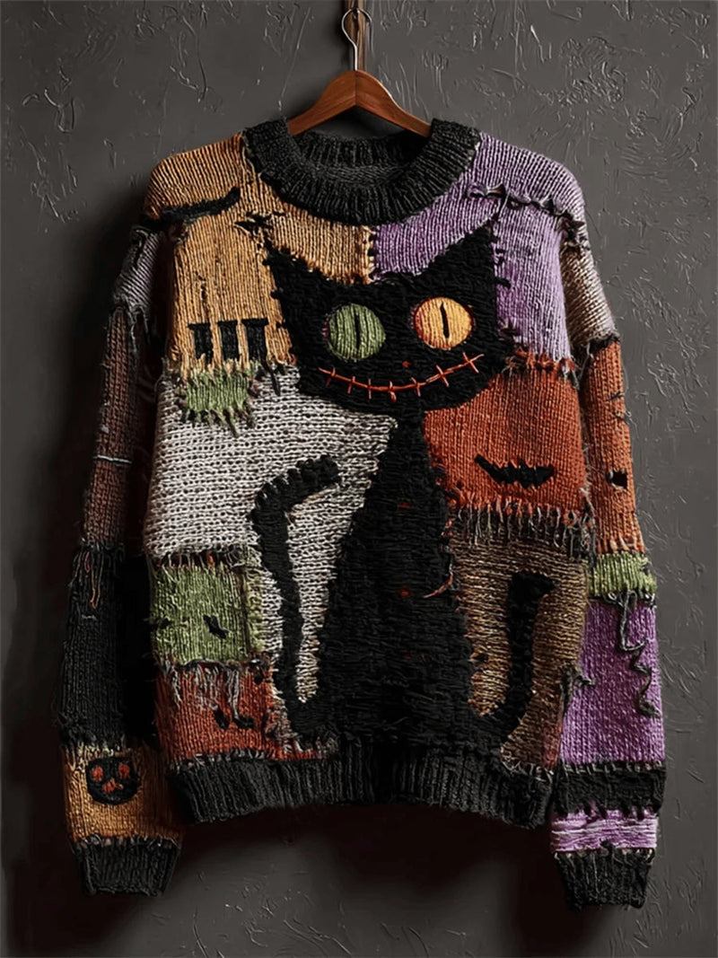 Vintage Inspired Sweater with a Contemporary Edge