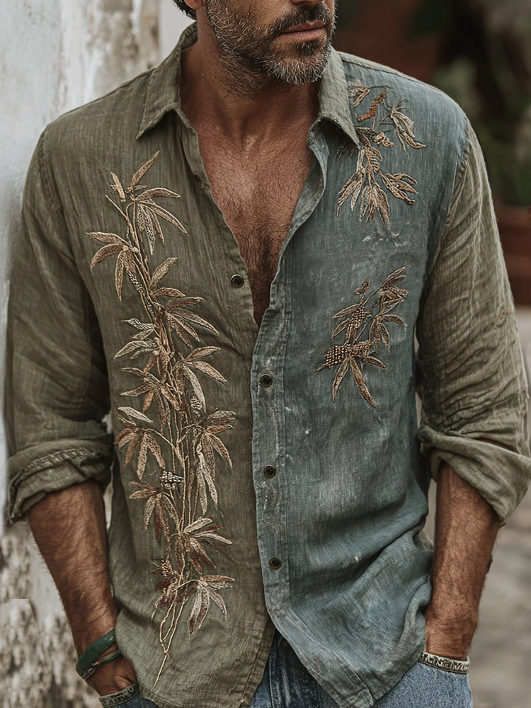 Subtly Elegant Shirt with a Refined Vintage Look