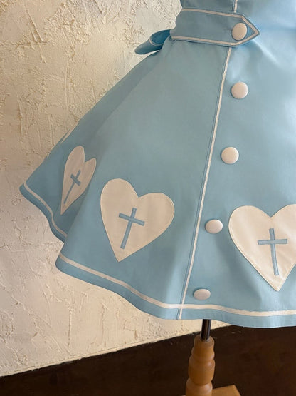 [pre-order Deadline: May 4] Heart Cross Nurse Cosplay Lolita Dress