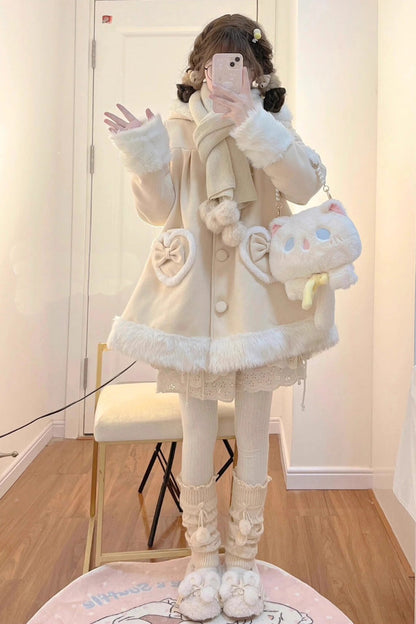 Casually Elegant Coat with a Refined Edge