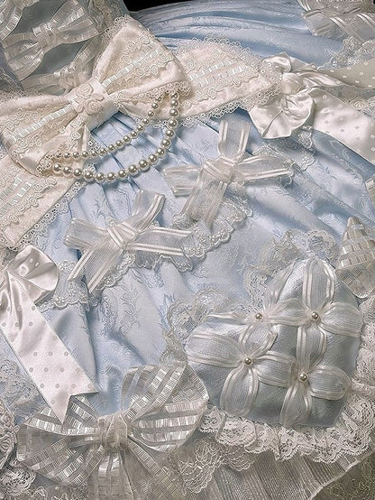 [pre-order Deadline: April 3] Pure Sweet Rose Fantasy Tiered Lolita Dress