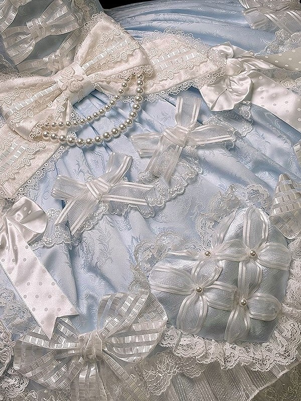 [pre-order Deadline: April 3] Pure Sweet Rose Fantasy Tiered Lolita Dress