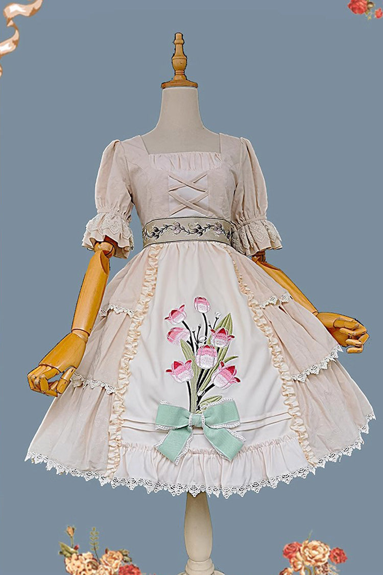 Classic Vintage Dress with a Flattering Fit