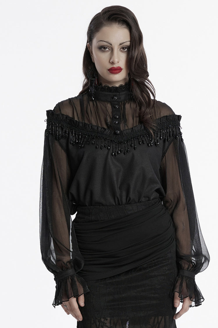 Vintage Inspired Blouse with a Contemporary Edge
