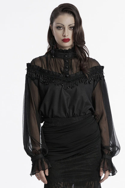 Vintage Inspired Blouse with a Contemporary Edge