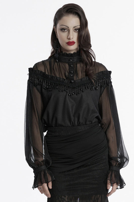 Vintage Inspired Blouse with a Contemporary Edge