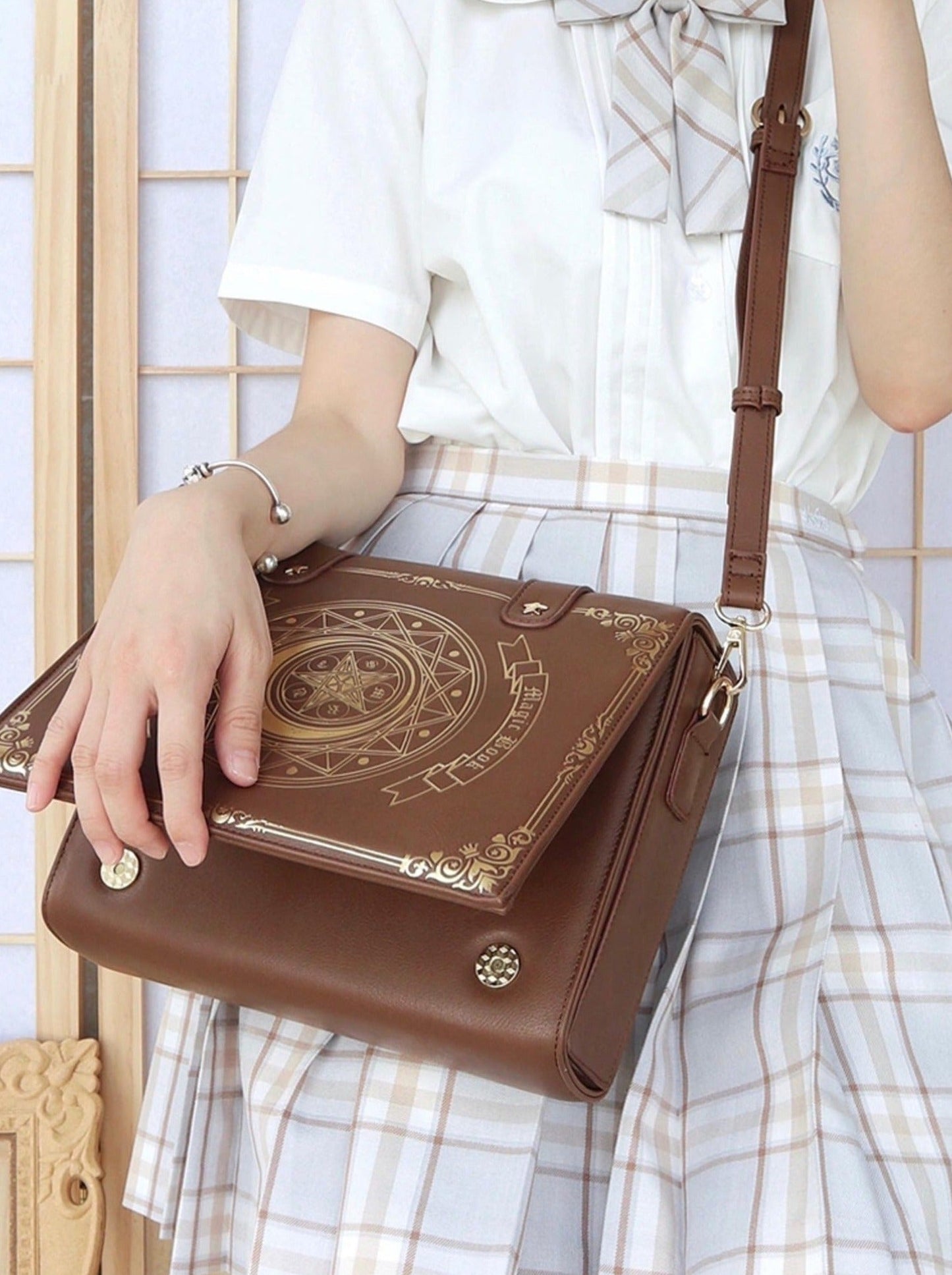 Antique Book Magic Bag