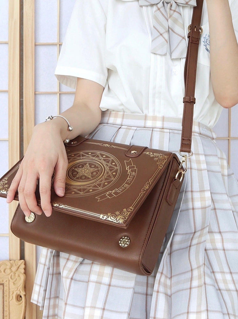 Antique Book Magic Bag