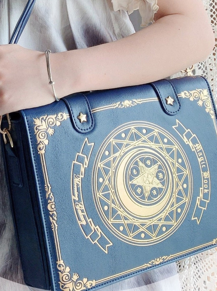 Antique Book Magic Bag