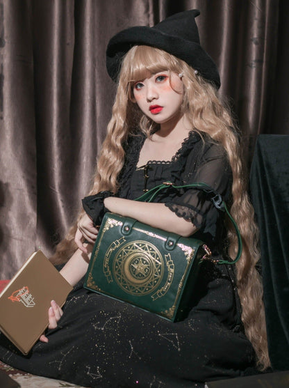 Antique Book Magic Bag