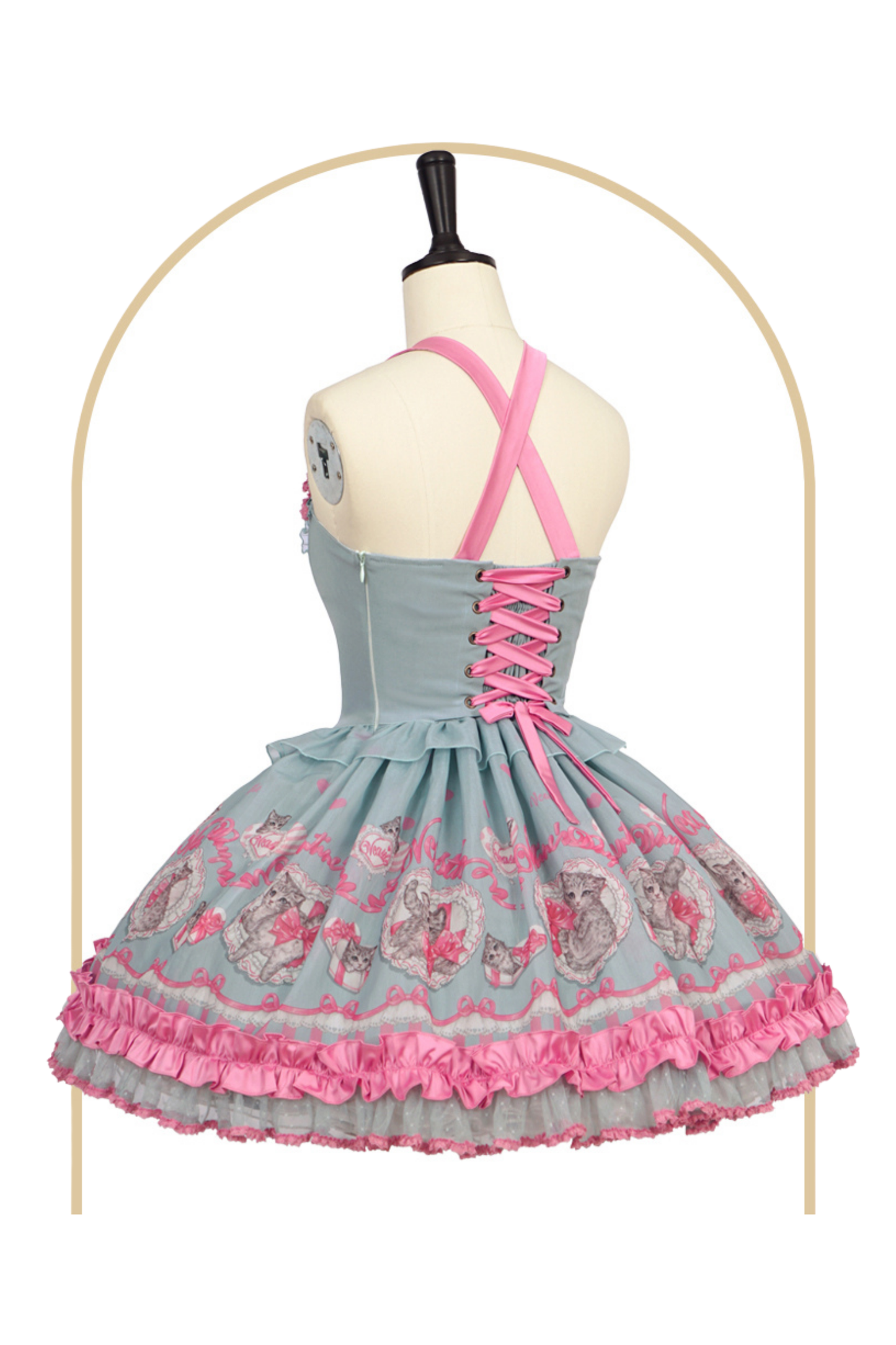 Sweet Girly Cat Jsk + Dress