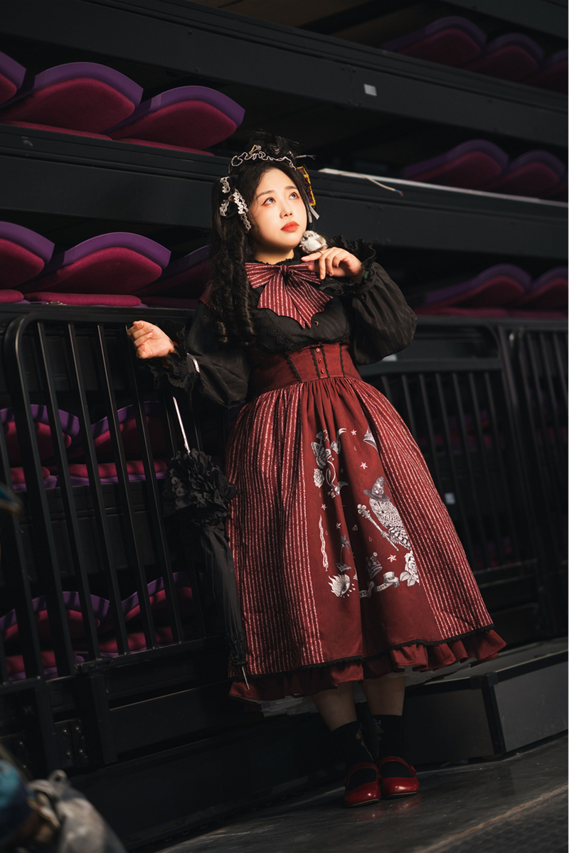 Magic Academy Retro Lolita Jumper Dress