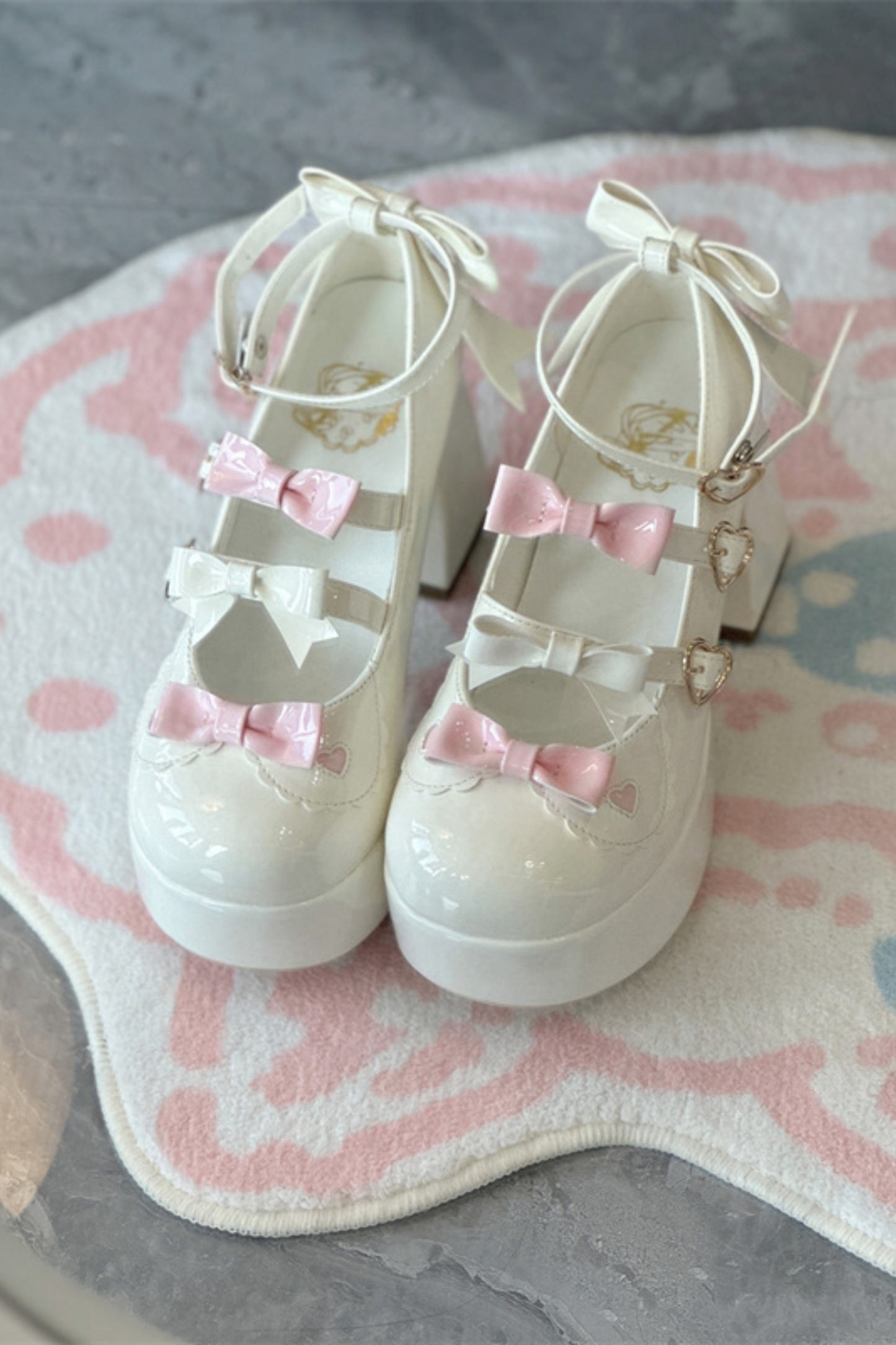 Biscuit Lolita Ribbon Shoes