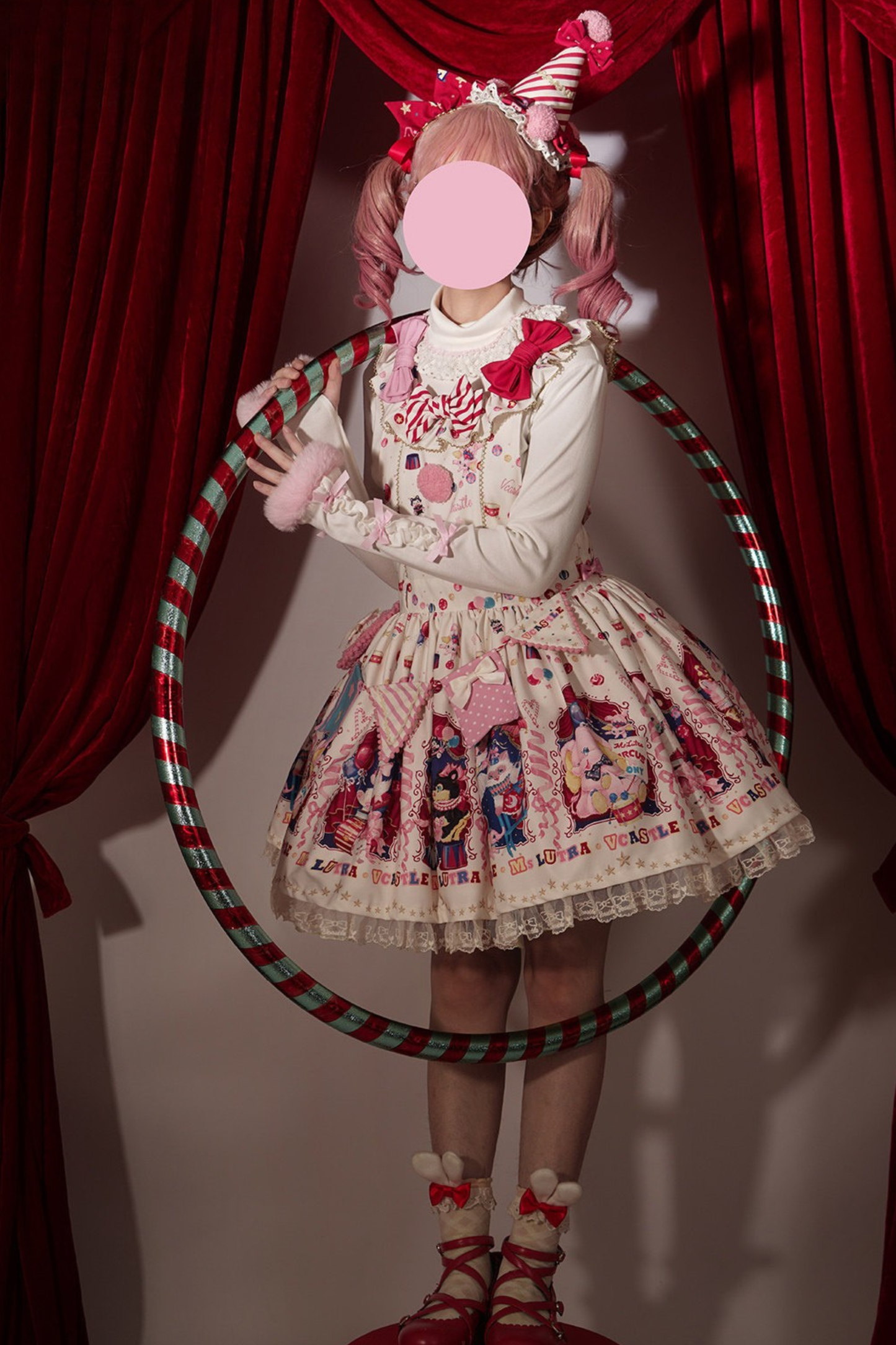 Circus Suspender Lolita Dress + Skirt