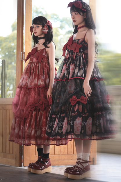 Strawberry Box Lolita Camisole Dress