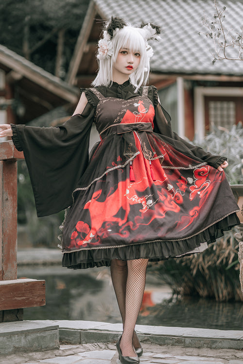 Finely Styled Dress with a Classic Vintage Look