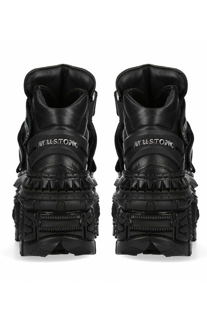 Big Center Design Platform High-top Shoes