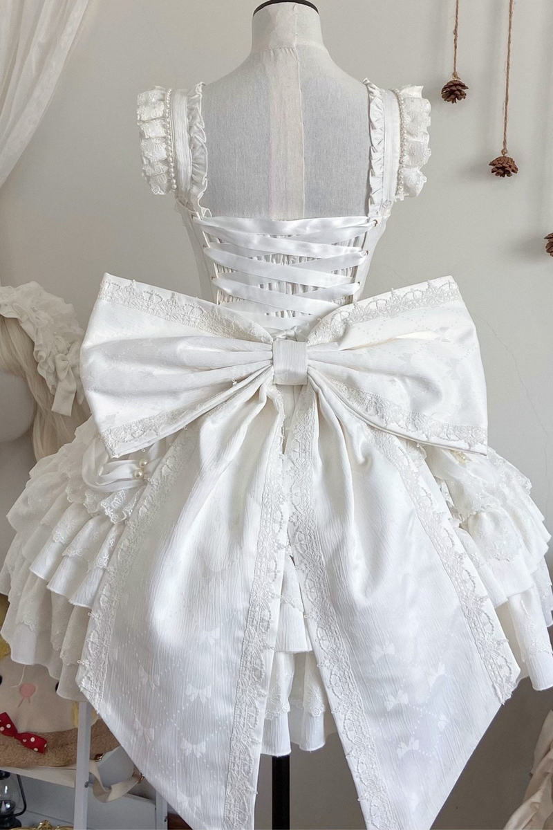 Sweet Ruffle Tiered Lolita Dress