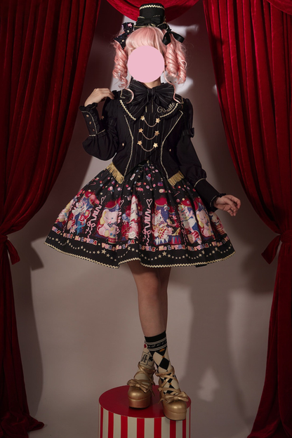Circus Suspender Lolita Dress + Skirt