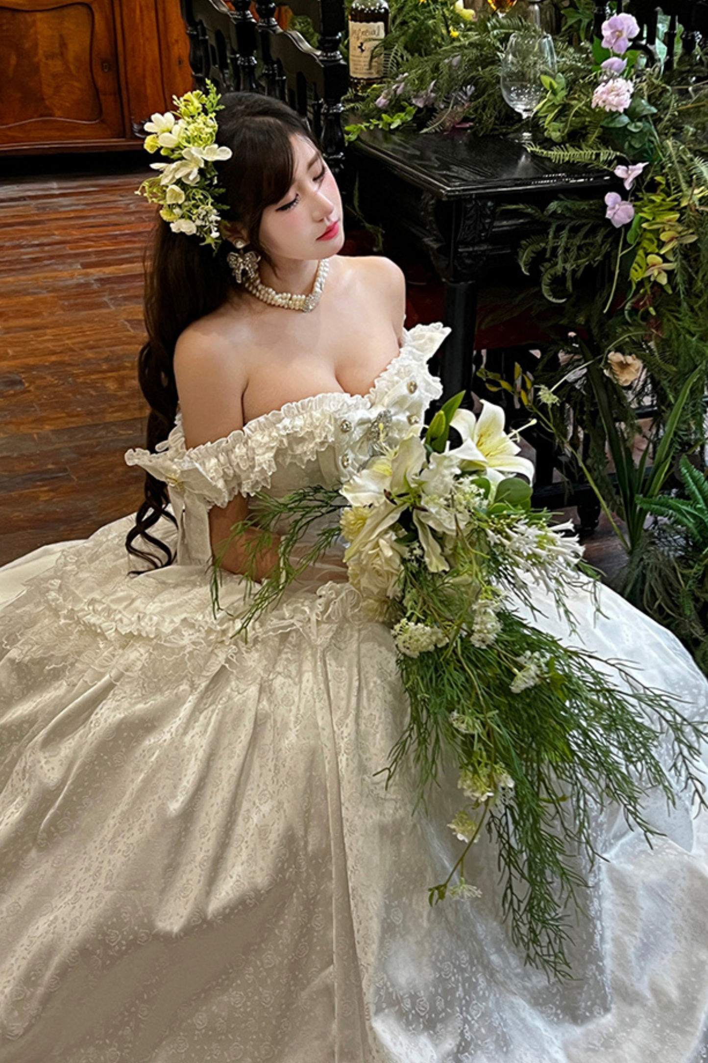 Off-shoulder Sweet Clara Lolita Dress