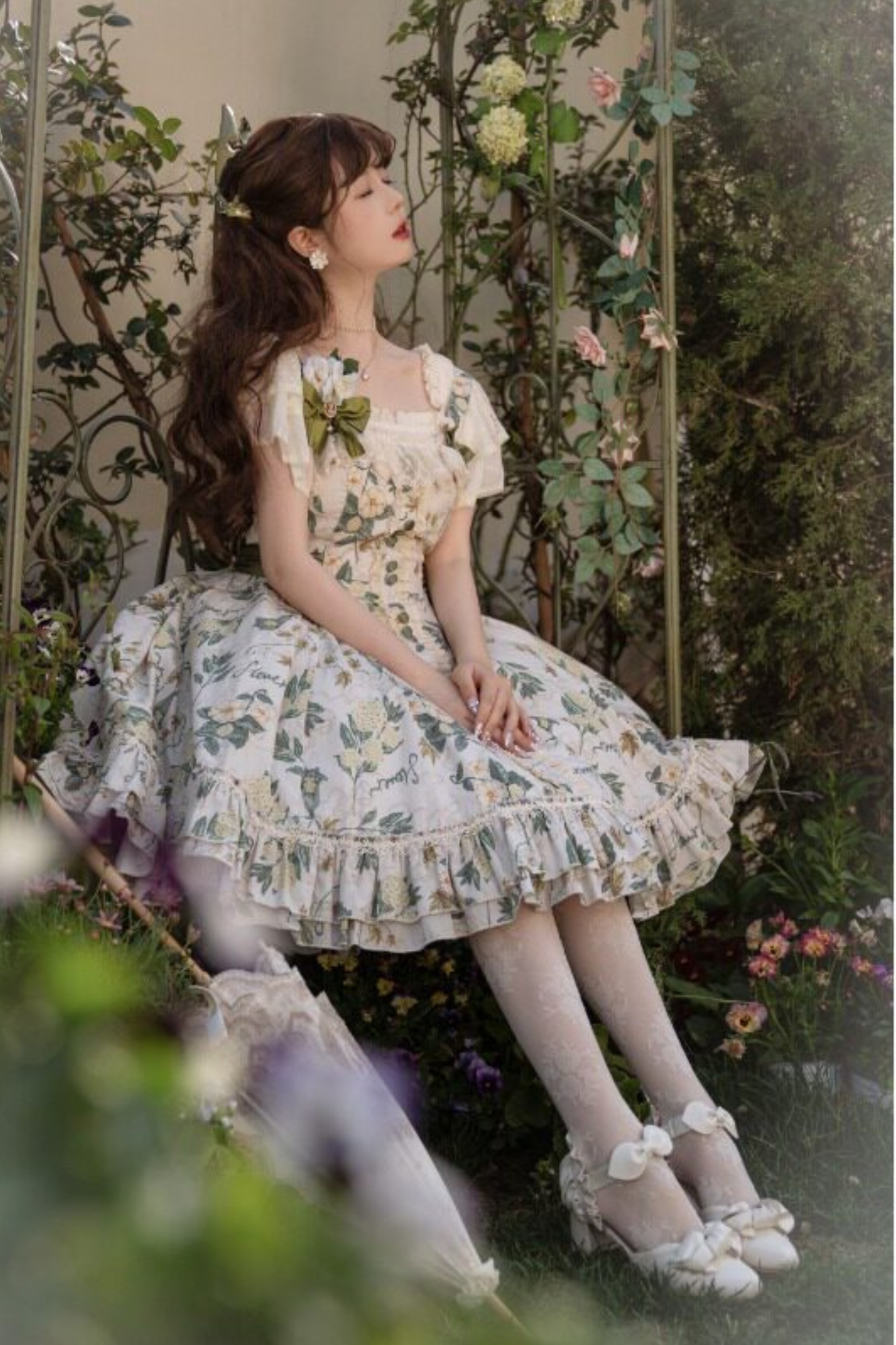 Camellia Moon River Jumper Skirt