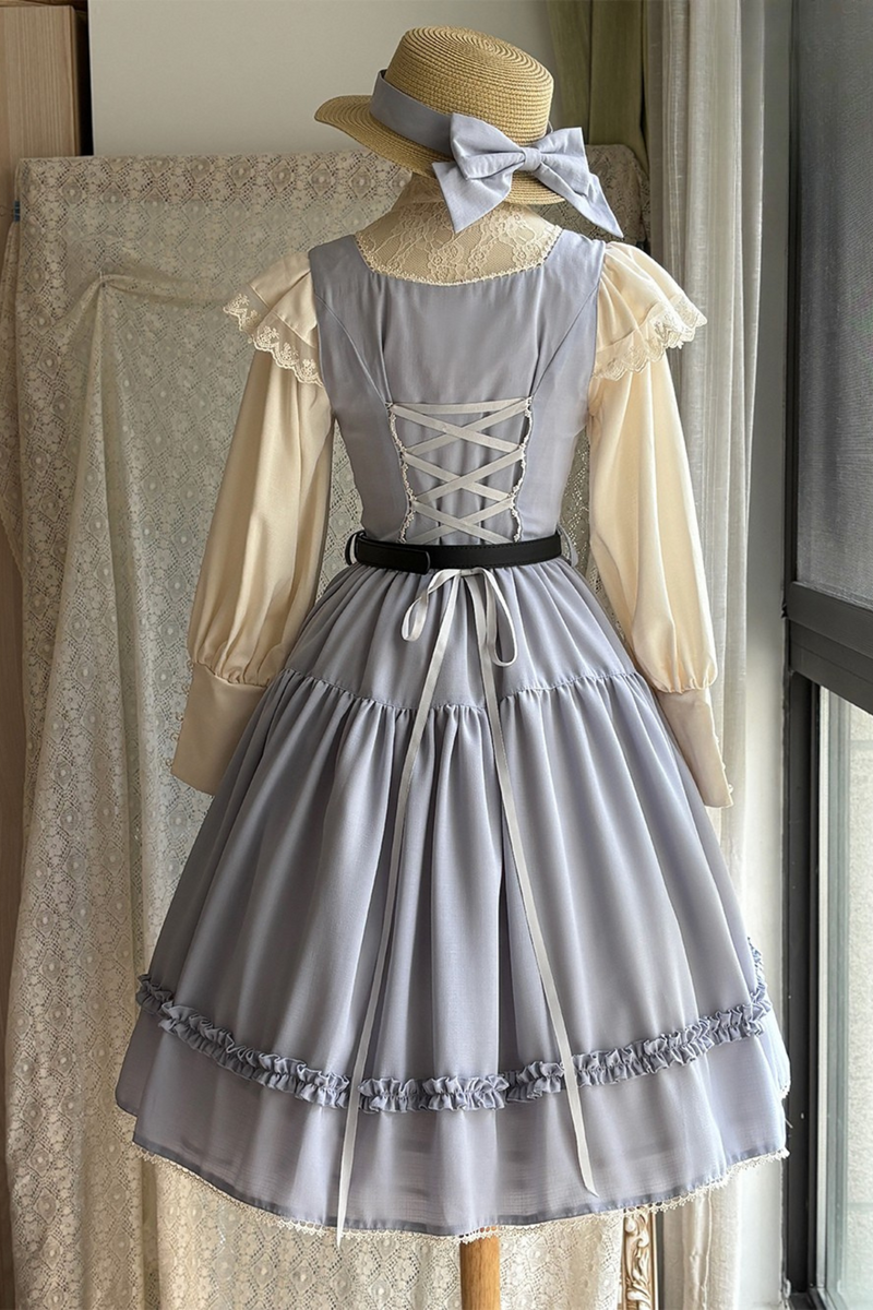 Sketch Wild Rose Lolita Jumper Skirt