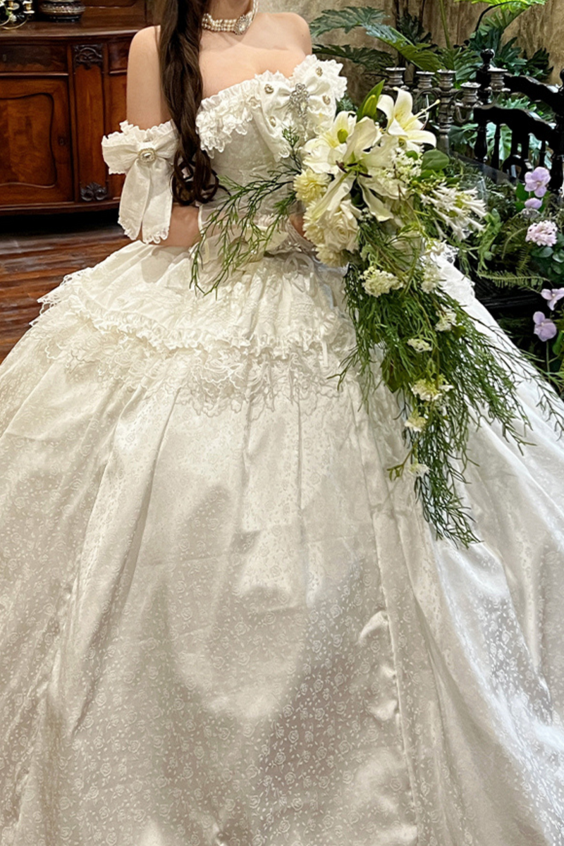 Off-shoulder Sweet Clara Lolita Dress