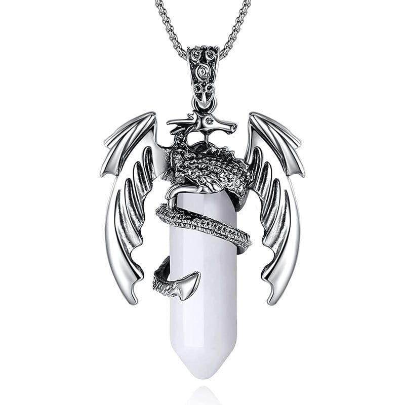 Wyrm���s Embrace Crystal Necklace