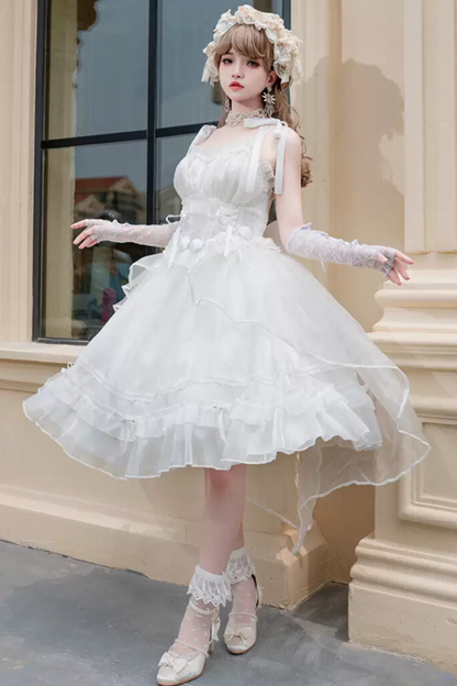 Princess White Dress