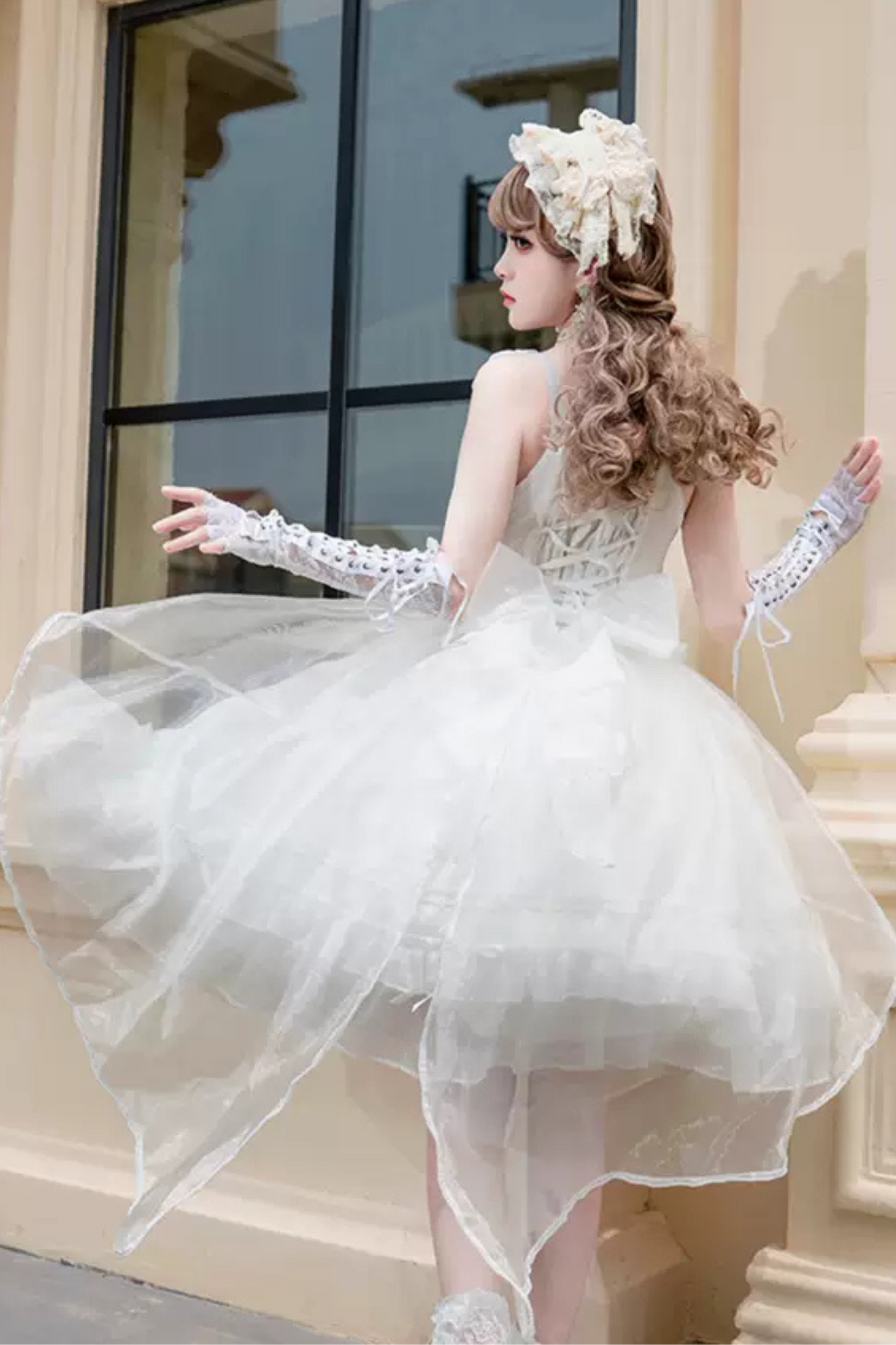 Princess White Dress