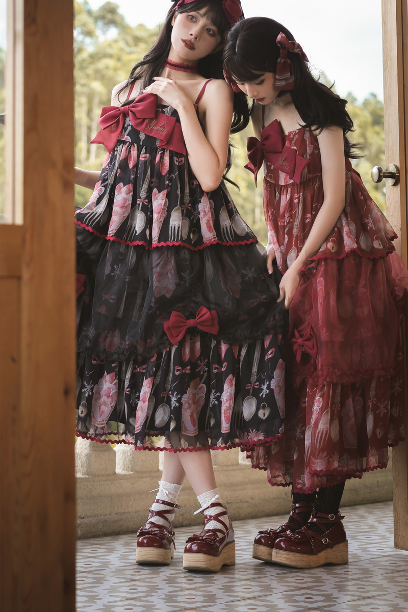 Strawberry Box Lolita Camisole Dress