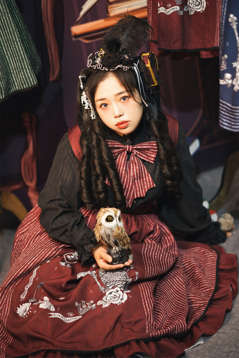 Magic Academy Retro Lolita Jumper Dress