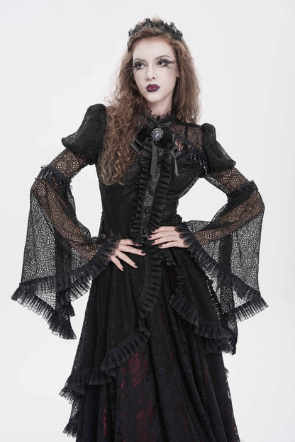 Casually Elegant Blouse with a Refined Edge