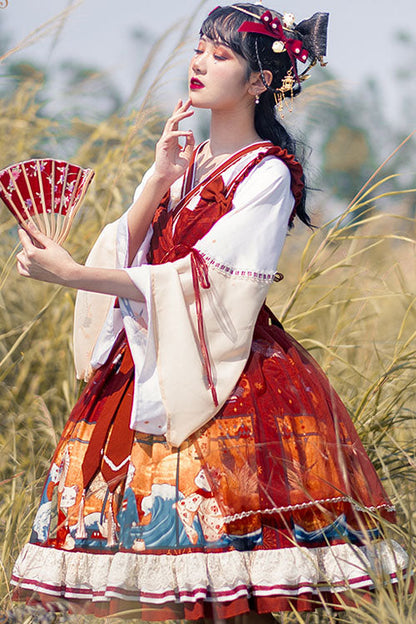 Finely Styled Dress with a Classic Vintage Look