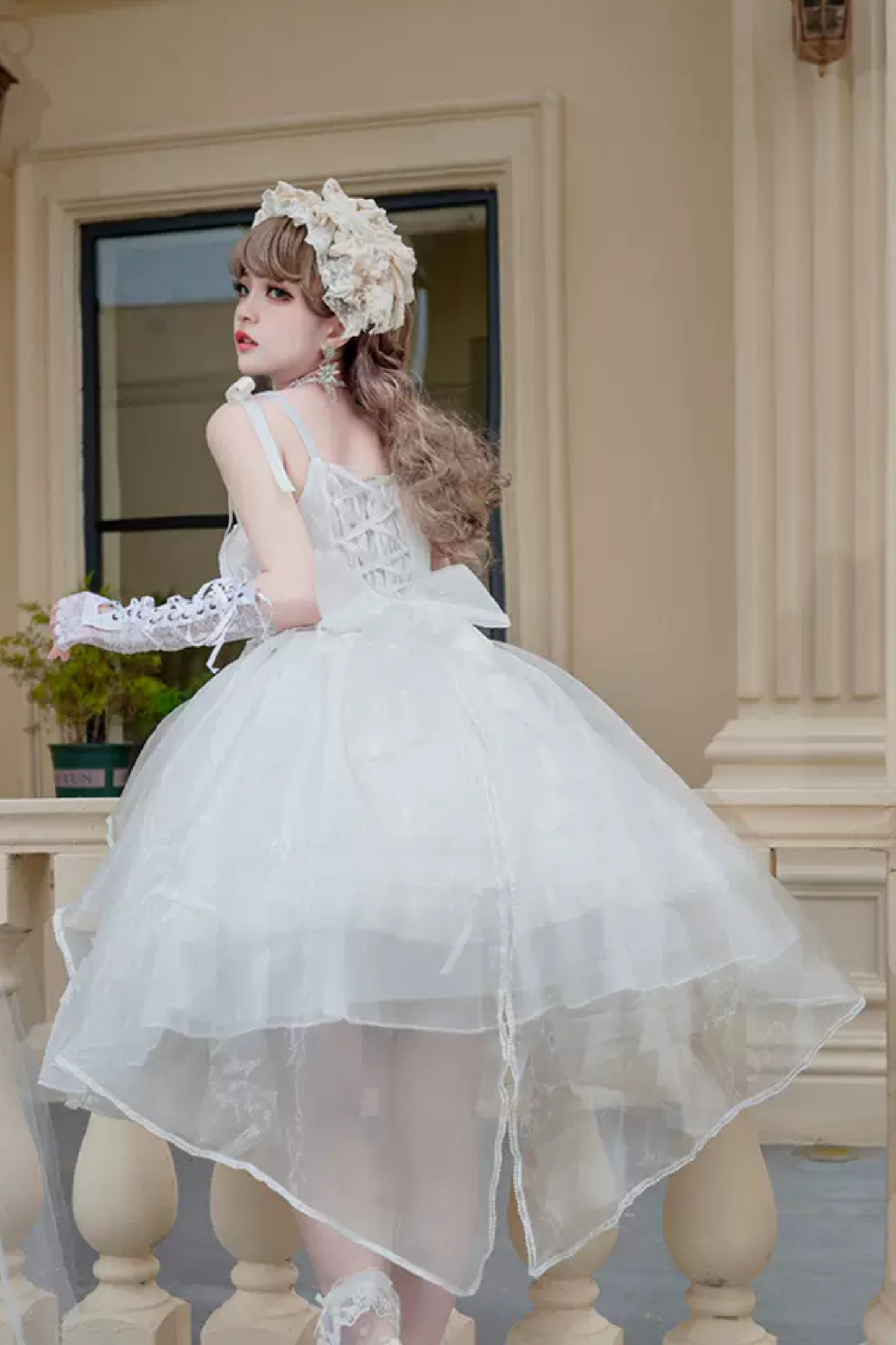 Princess White Dress