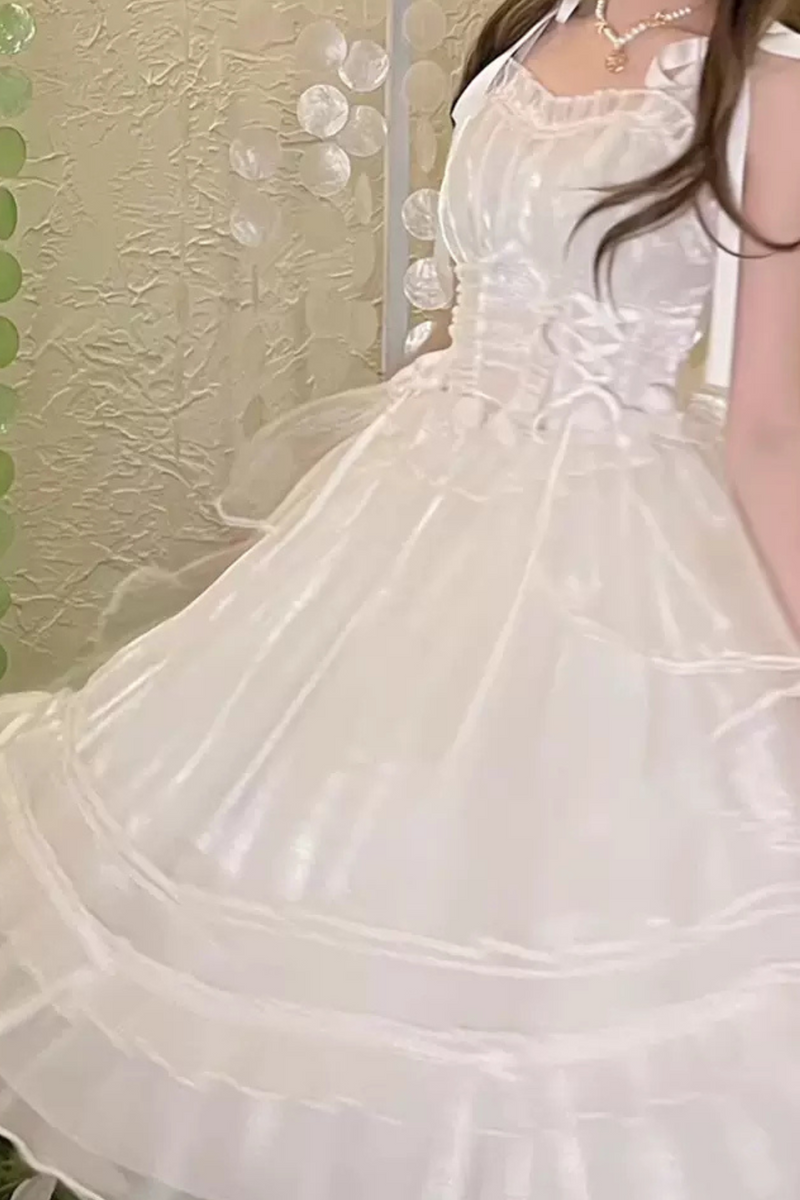 Princess White Dress