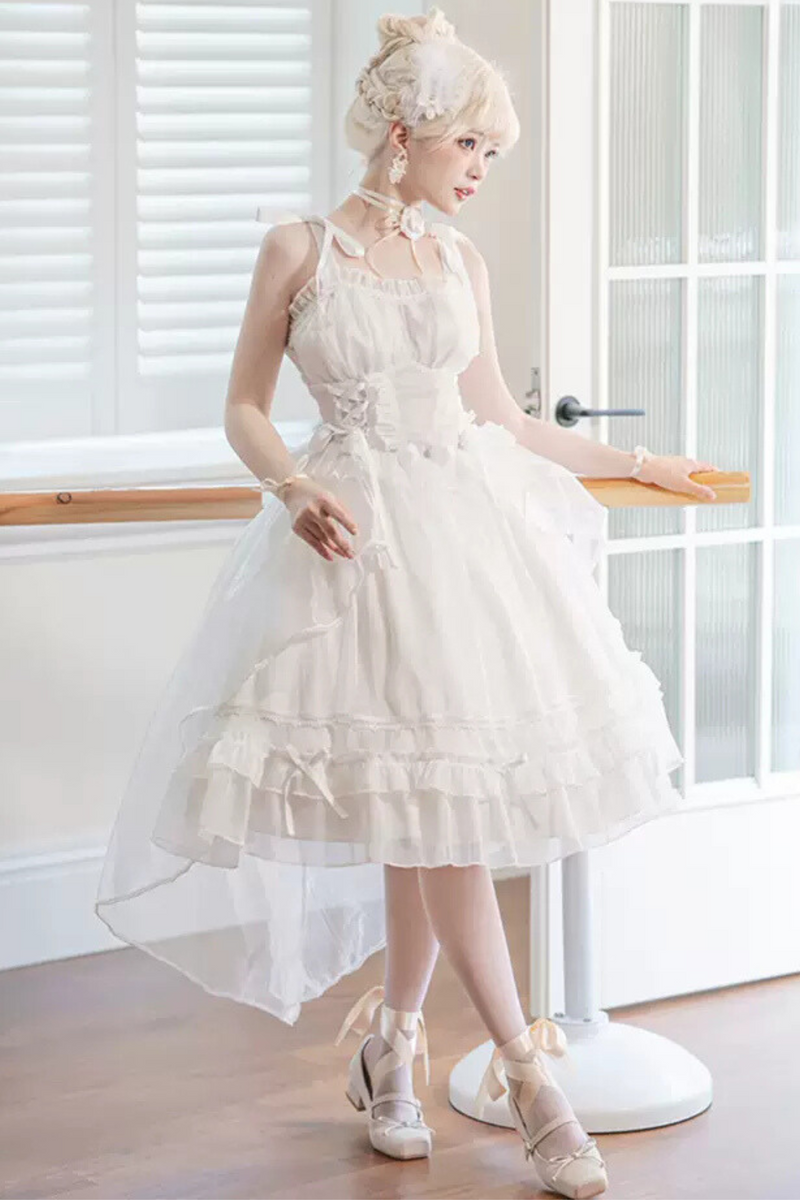 Princess White Dress