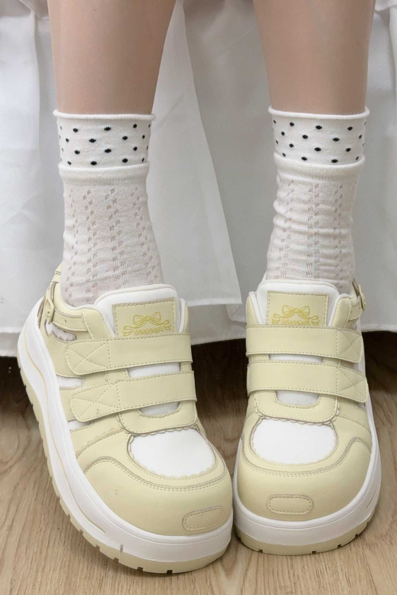 Sweet Girly Platform Sneakers