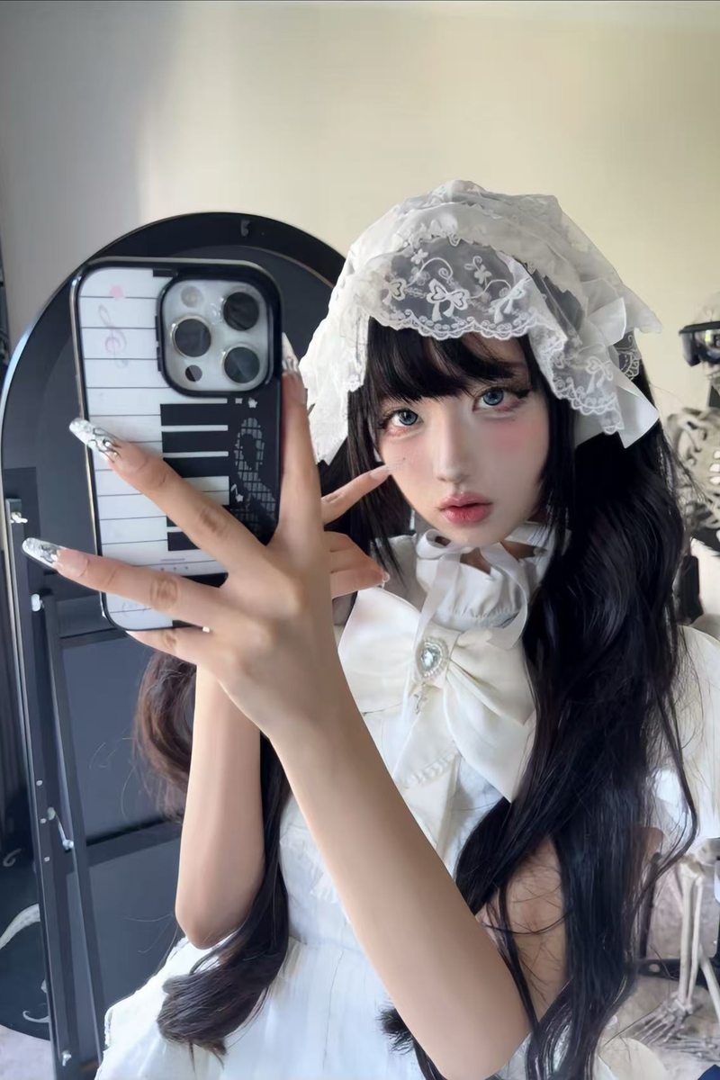 Puff Sleeve Gothic Style Top + Pants