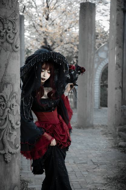Dark Flower Gothic Lolita Set