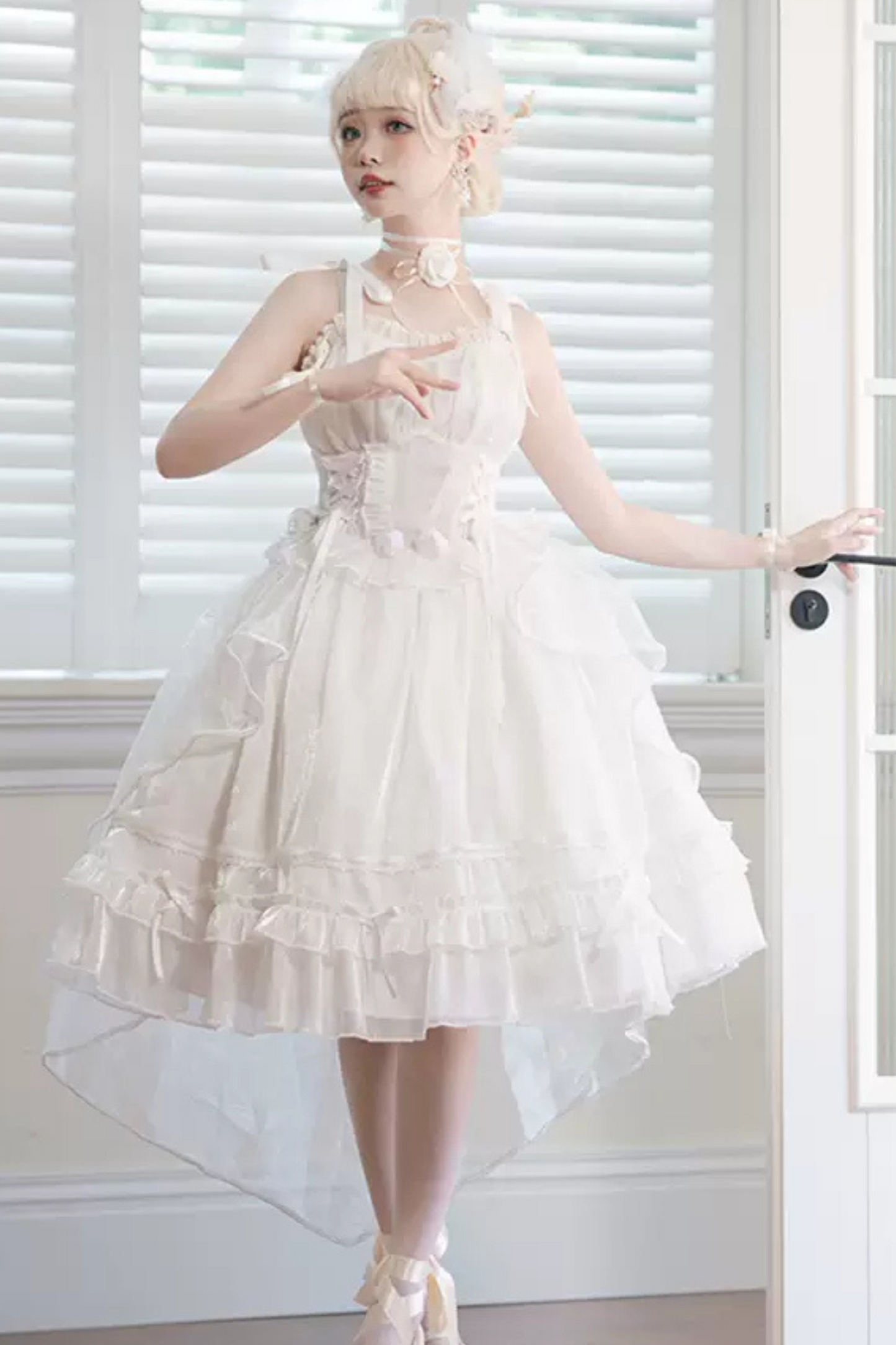 Princess White Dress
