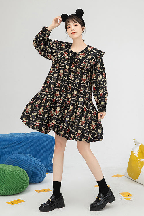 Finely Styled Dress with a Classic Vintage Look