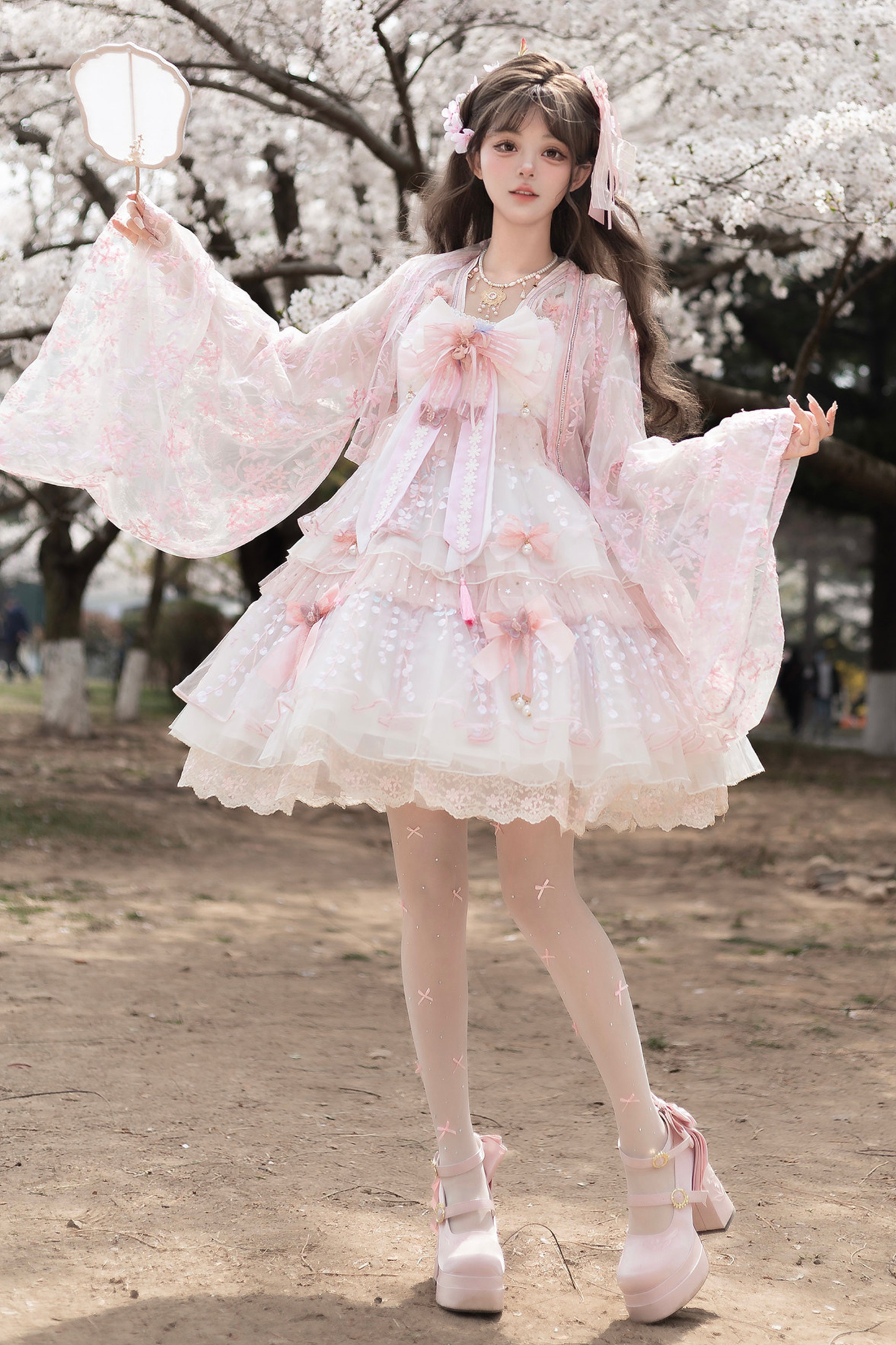 Sakura Sweet Chinese-style Lolita Dress